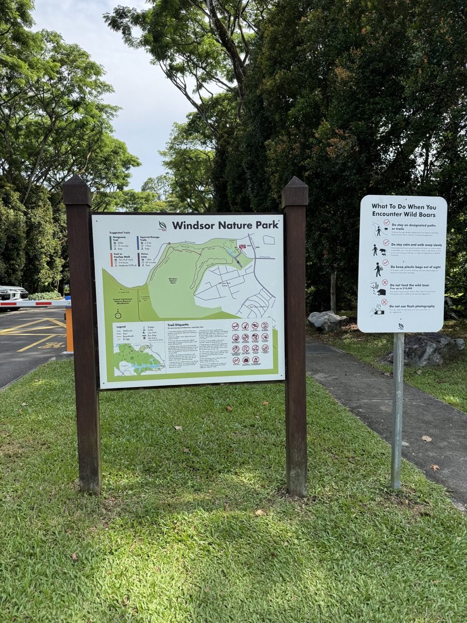 Windsor公园半途步